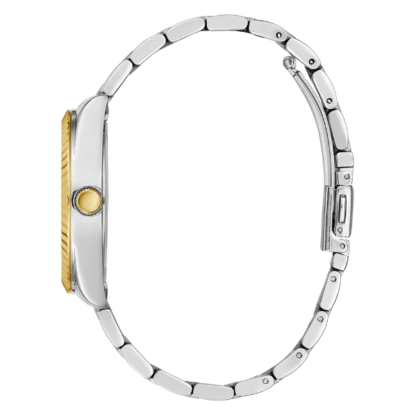 Guess Luna Two-tone Stainless Steel Green Dial Quartz Watch for Ladies - GW0308L5 - Image 4