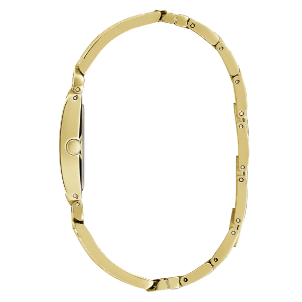 Guess MOD ID Gold Stainless Steel Gold Dial Quartz Watch for Ladies - GW0668L2 - Image 4