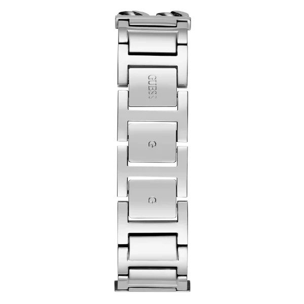Guess MOD ID Silver Stainless Steel Silver Dial Quartz Watch for Ladies - GW0668L1 - Image 3