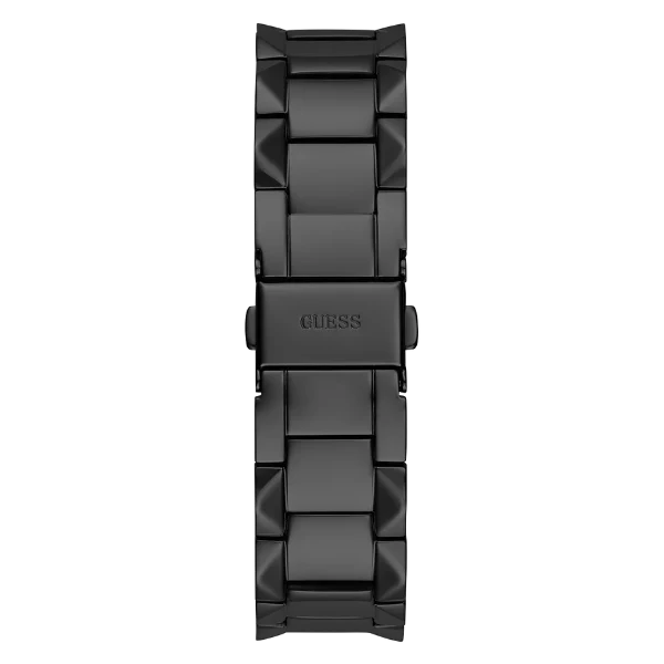 Guess Rebellious Black Stainless Steel Black Dial Quartz Watch for Ladies - GW0601L2 - Image 3