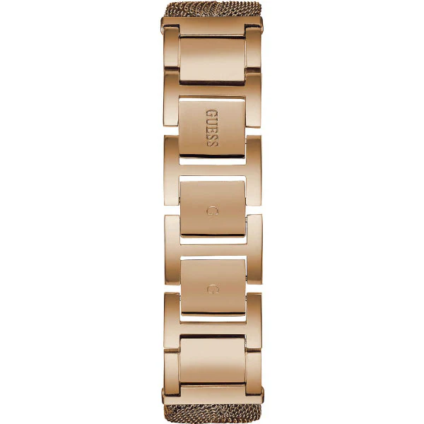 Guess Rose Gold Stainless Steel Rose Gold Dial Quartz Watch for Ladies - W1143L3 - Image 2