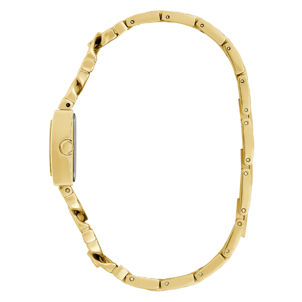 Guess Runaway Gold Stainless Steel Gold Dial Quartz Watch for Ladies - GW0603L2 - Image 4