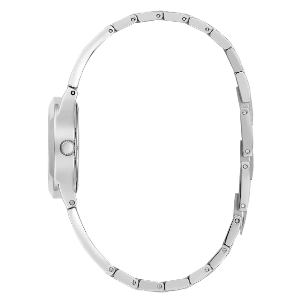 Guess Tessa Silver Stainless Steel Silver Dial Quartz Watch for Ladies - GW0609L1 - Image 4