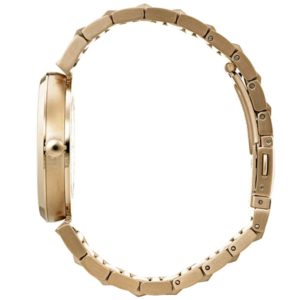 HUGO BOSS Allusion Gold Stainless Steel Gold Dial Quartz Watch for Ladies - 1502415 - Image 2