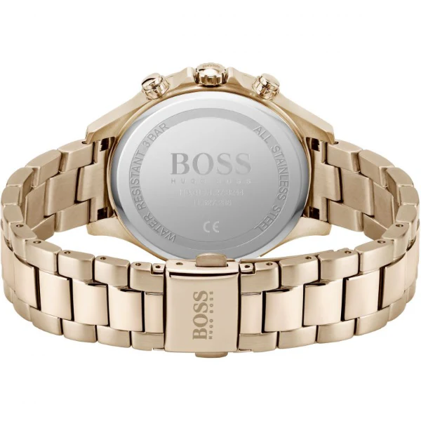 HUGO BOSS Hera Gold Stainless Steel Blue Dial Quartz Watch for Ladies - 1502566 - Image 2