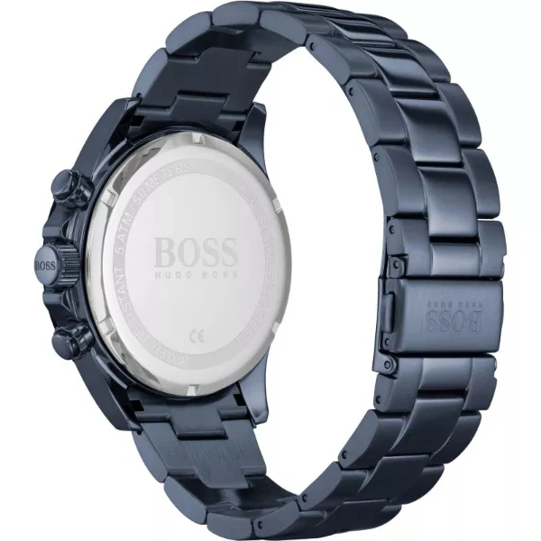 HUGO BOSS Hero Sport Lux Blue Stainless Steel Blue Dial Chronograph Quartz Watch for Gents - HUGO BOSS 1513758 - Image 3