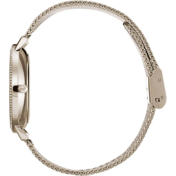 HUGO BOSS Infinity Rose Gold Mesh Bracelet Rose Gold Dial Quartz Watch for Ladies - 1502519 - Image 2