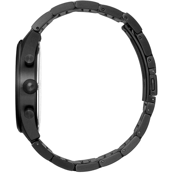 HUGO BOSS Pioneer Black Stainless Steel Black Dial Chronograph Quartz Watch for Gents - 1513714 - Image 2