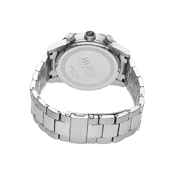 HUGO BOSS Rafale Silver Stainless Steel Blue Dial Chronograph Quartz Watch for Gents - 1513510 - Image 3