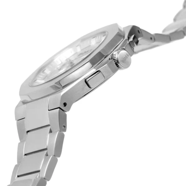 Hugo Boss Taper Silver Stainless Steel Silver Dial Chronograph Quartz Watch for Gents - 1514087 - Image 2