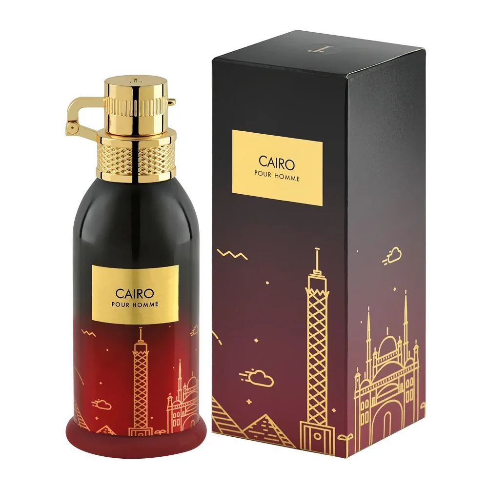 Junaid Jamshed Cairo, Pour Homme - Fragrance For Men - 100ml - Image 2