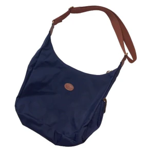 Longchamp LE Pilage Hobo Bag Blue - Image 2