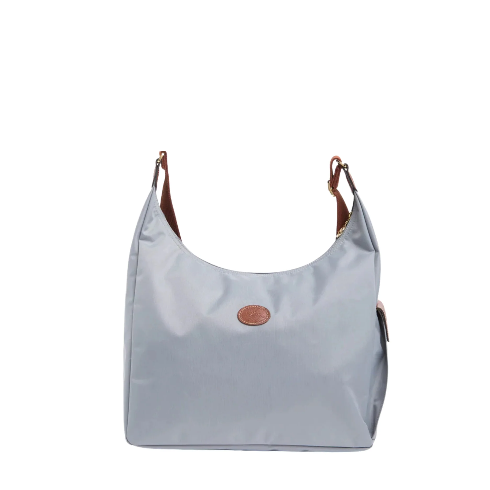 Longchamp LE Pilage Hobo Bag Grey