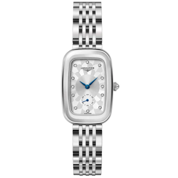 Longines Equestrian Silver Stainless Steel Silver Dial Quartz Watch for Ladies - L61414776
