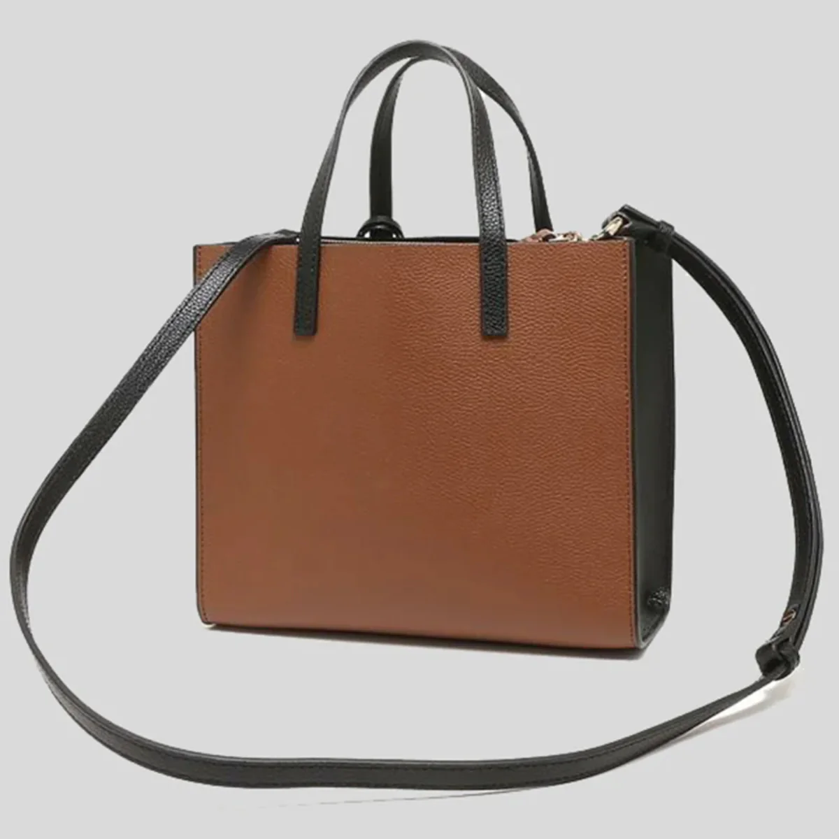 Marc Jacobs MIni GrInd Satchel Tote Bag Chocolate Truffle Multi - M0016132 - Image 3