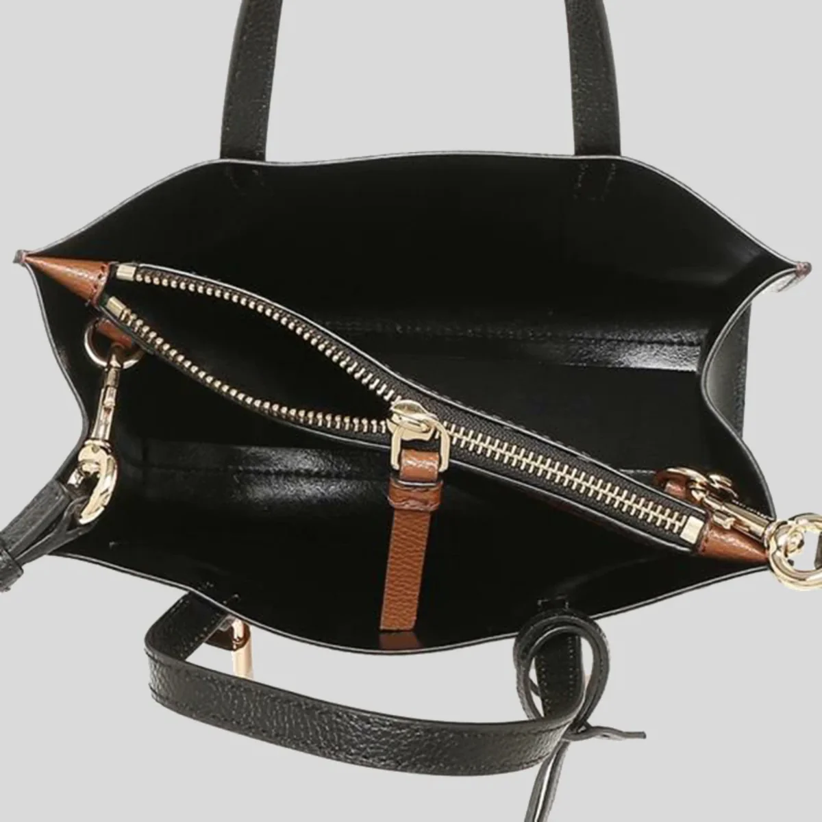 Marc Jacobs MIni GrInd Satchel Tote Bag Chocolate Truffle Multi - M0016132 - Image 5