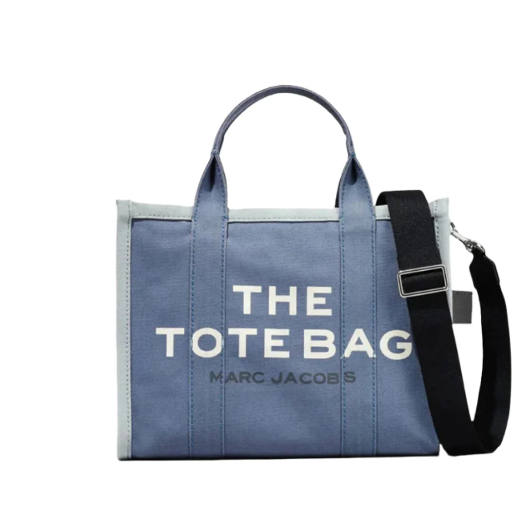 Marc Jacobs The Colorblock Large Tote Bag In Blue Shadow Multi - H062M01RE21-482