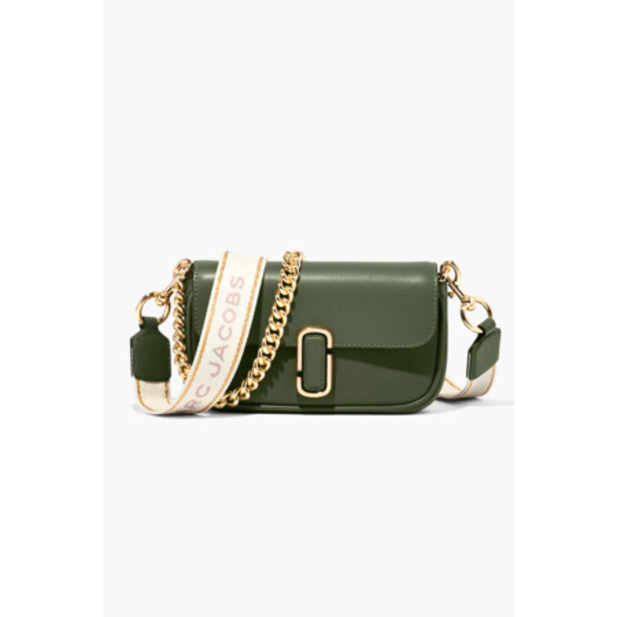 Marc Jacobs The J Marc Shoulder Bag In Green/Bronze - H956L01PF22