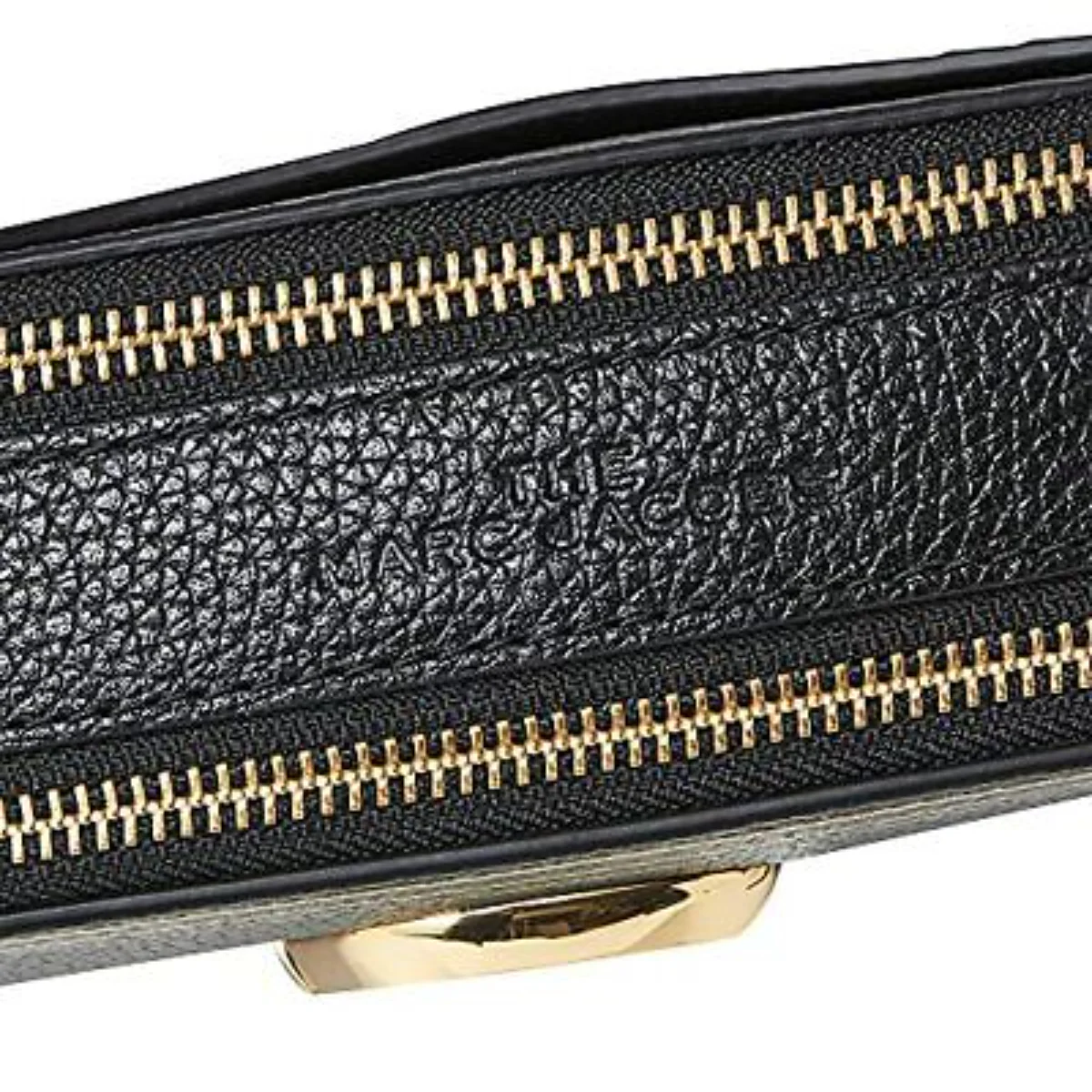 Marc Jacobs The Snapshot Leather Shoulder Bag In Black Multi - H113L01SP21-002 - Image 4