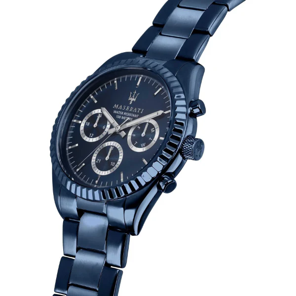 Maserati Competizione Blue Stainless Steel Blue Dial Quartz Watch for Gents - R8853100025 - Image 2