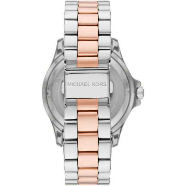 Michael Kors Everest Two-tone Stainless Steel Mother Of Pearl Dial Quartz Watch for Ladies - MK-7402 - Image 3