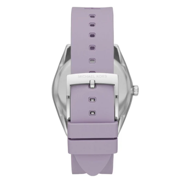 Michael Kors Janelle Lavender Silicone Strap Lavender Dial Quartz Watch for Ladies - MK-7143 - Image 2