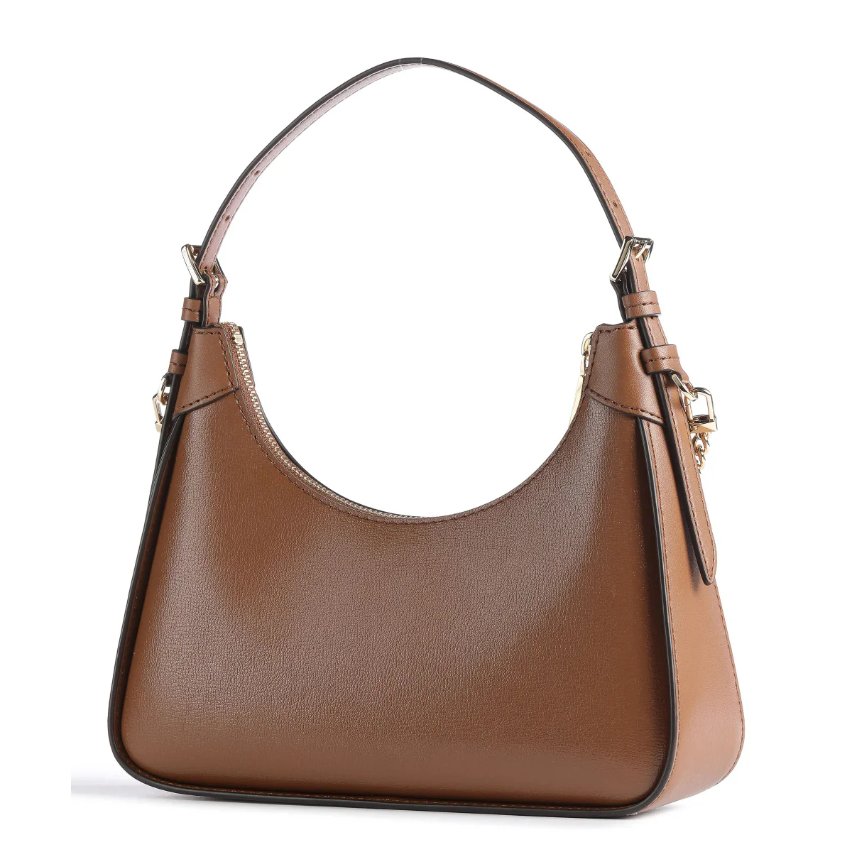 Michael Kors Logo-Plaque Leather Shoulder Bag In Luggage - 32R3G3WN6L - Image 2