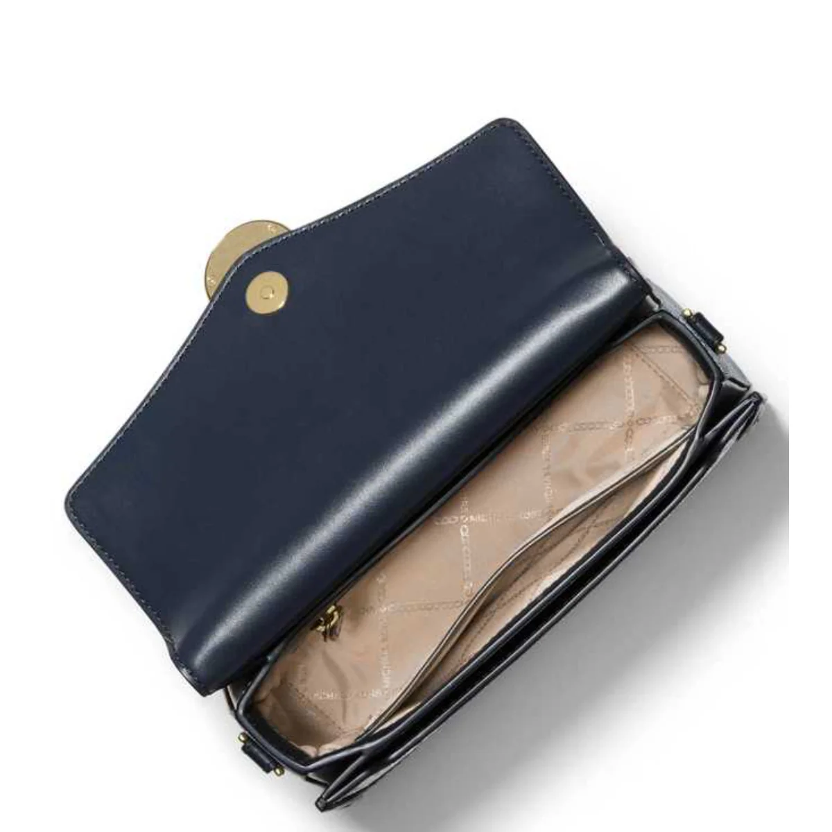 Michael Kors Medium Jessie Two-tone Shoulder Bag In Navy Multi - 30F9Gi6L2L - Image 3