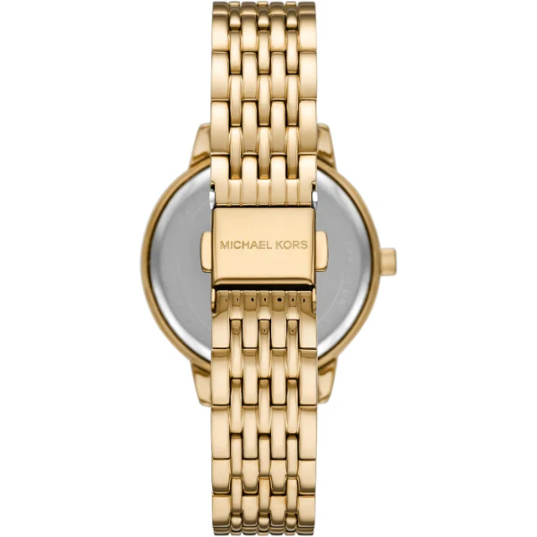 Michael Kors Melissa Gold Stainless Steel Gold Dial Quartz Watch for Ladies - MK4368 - Image 2