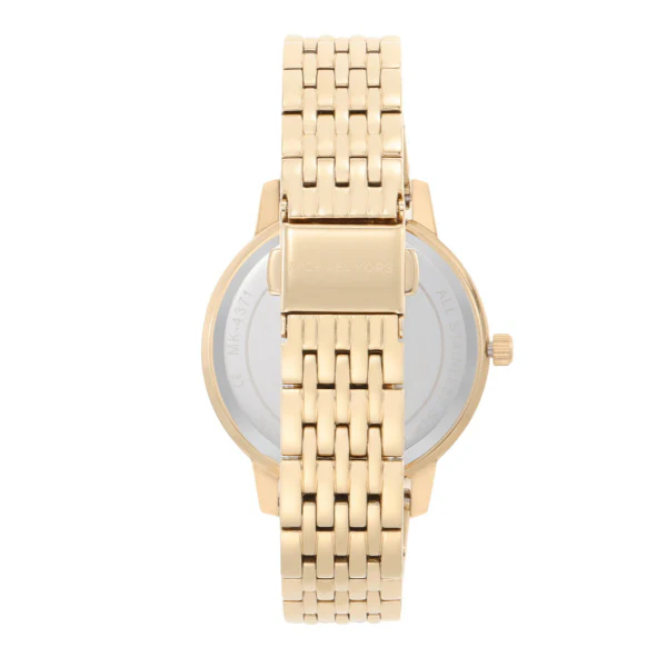 Michael Kors Melissa Gold Stainless Steel Gold Dial Quartz Watch for Ladies - MK4371 - Image 3
