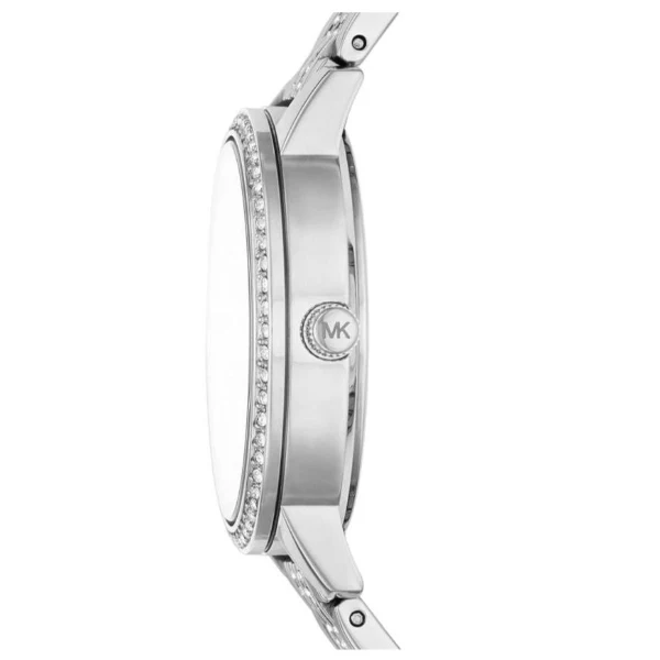 Michael Kors Melissa Silver Stainless Steel Silver Dial Quartz Watch for Ladies - MK4370 - Image 2