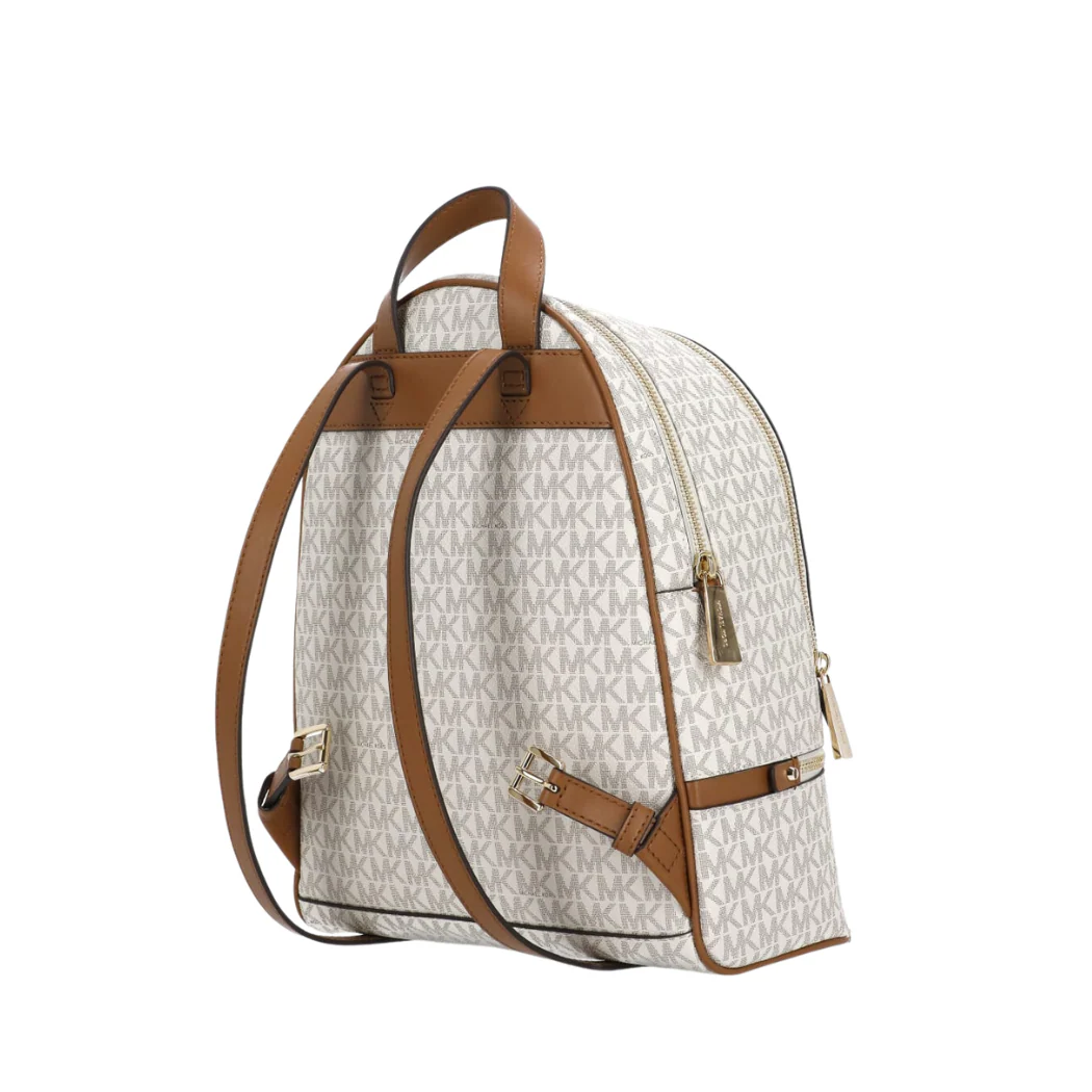 Michael Kors Rhea Zip Backpack โ Vanilla/ Multi 30S7GEZB1B - Image 2