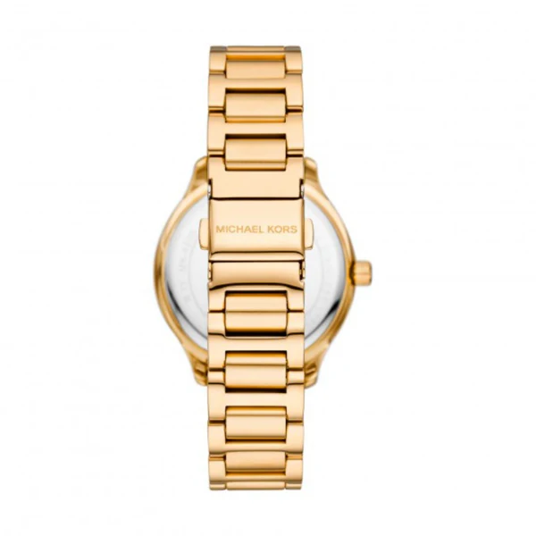 Michael Kors Sage Gold Stainless Steel Mother Of Pearl Dial Quartz Watch for Ladies - MK4805 - Image 2