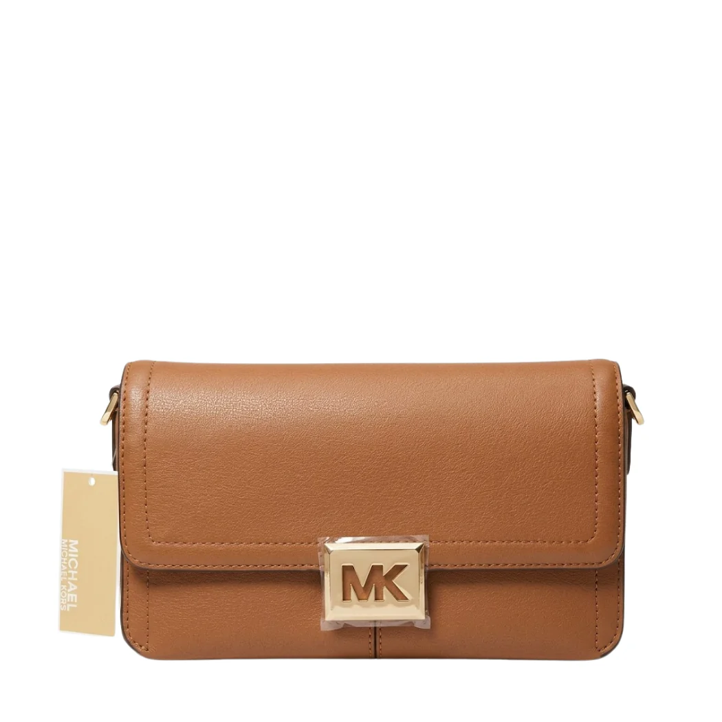 Michael Kors Sonia Medium Leather Shoulder Bag Luggage - 35F1G6SL3L