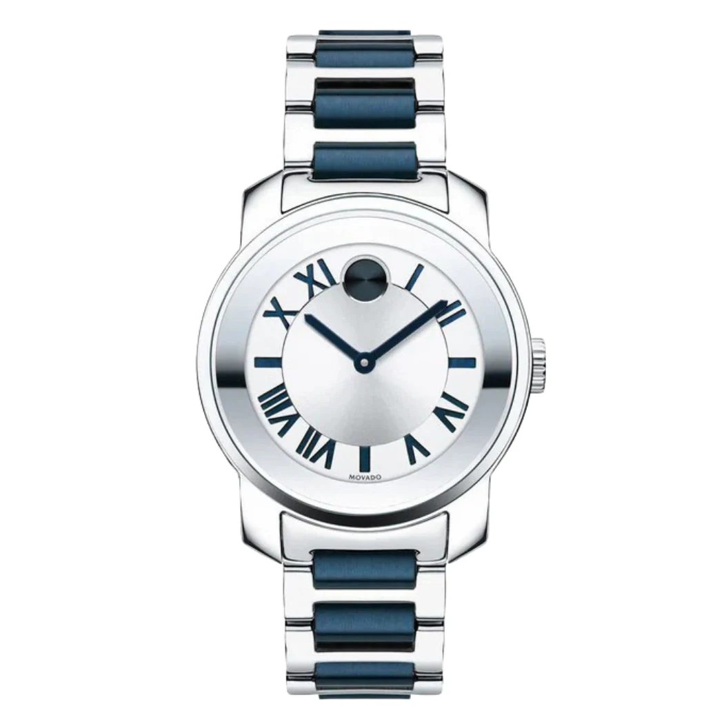 Movado Bold 3600354 – Silver Dial Two-Tone Stainless Steel Women’s Watch