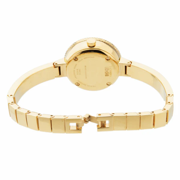 Movado Edge Concave Gold Stainless Steel Gold Dial Quartz Watch for Ladies - Movado 3680021 - Image 2