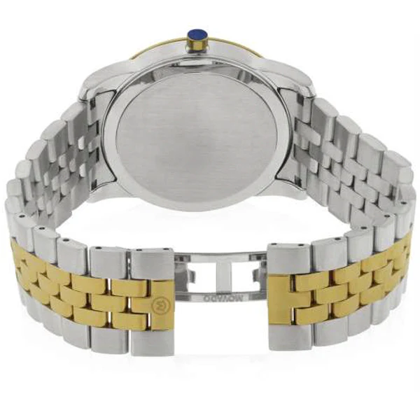Movado Museum Classic Two-tone Stainless Steel Black Dial Quartz Watch for Gents - 606899 - Image 3