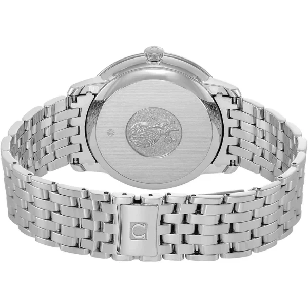 Omega DeVille Prestige Silver Stainless Steel Navy Blue Dial Automatic Watch for Gents - 424.10.40.20.03.002 - Image 2