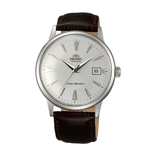 Orient 2nd Generation Bambino Black Leather Strap Cream Dial Automatic Watch for Gents - FAC00005W0