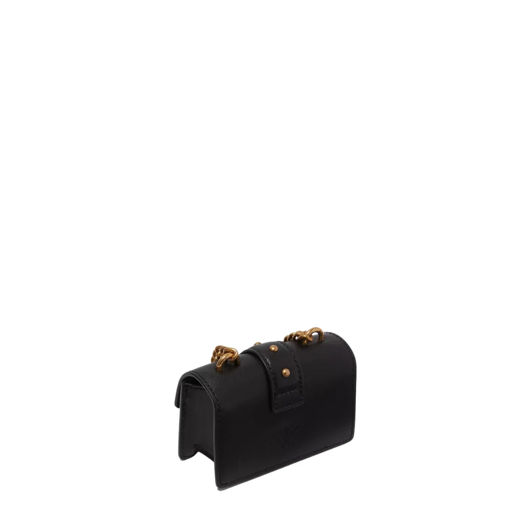 PINKO Crossbody Bag – Black | Love Micro C – Chic & Minimal - Image 2