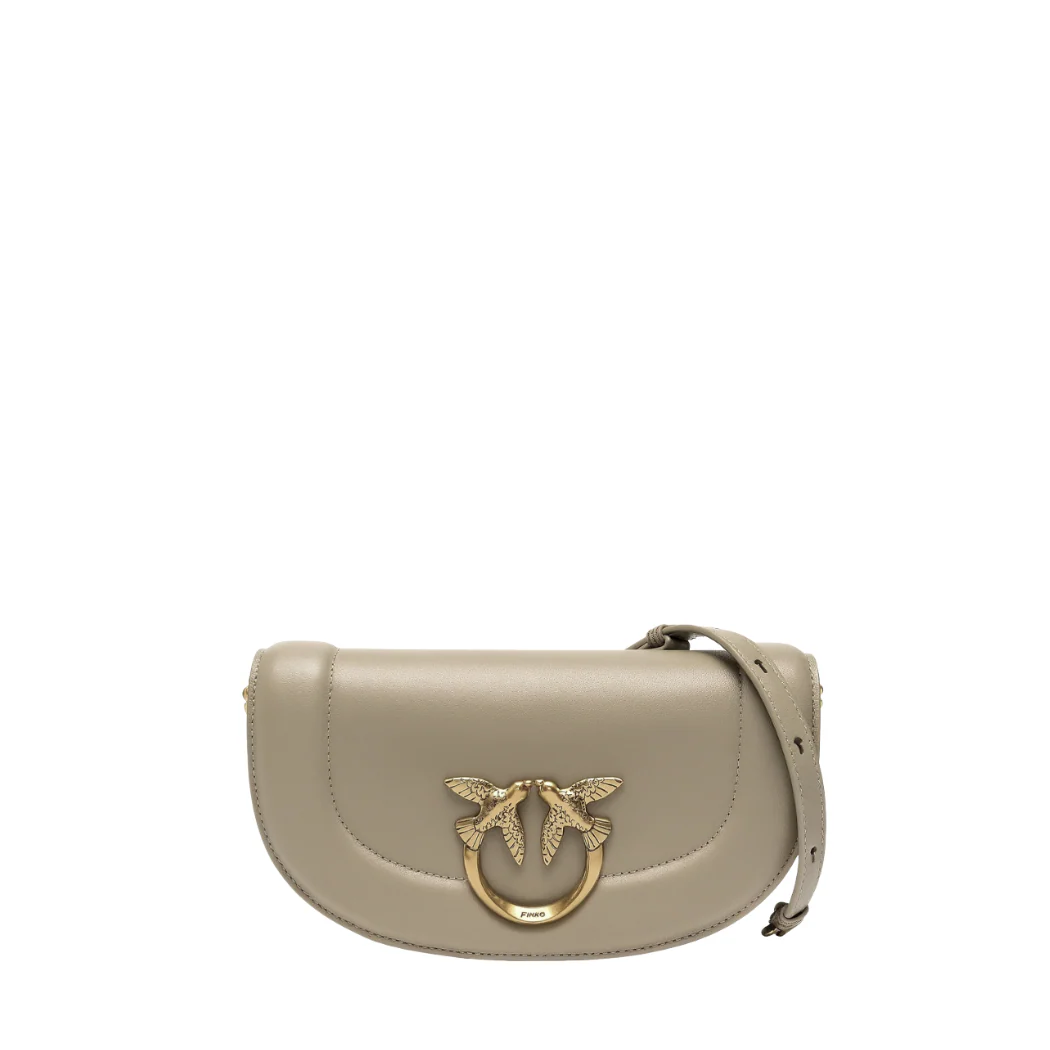 PINKO Love Round Click Baguette Mini Cross Body