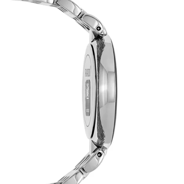 Rado Florence Silver Stainless Steel Black Dial Quartz Watch for Gents - R48792723 - Image 2