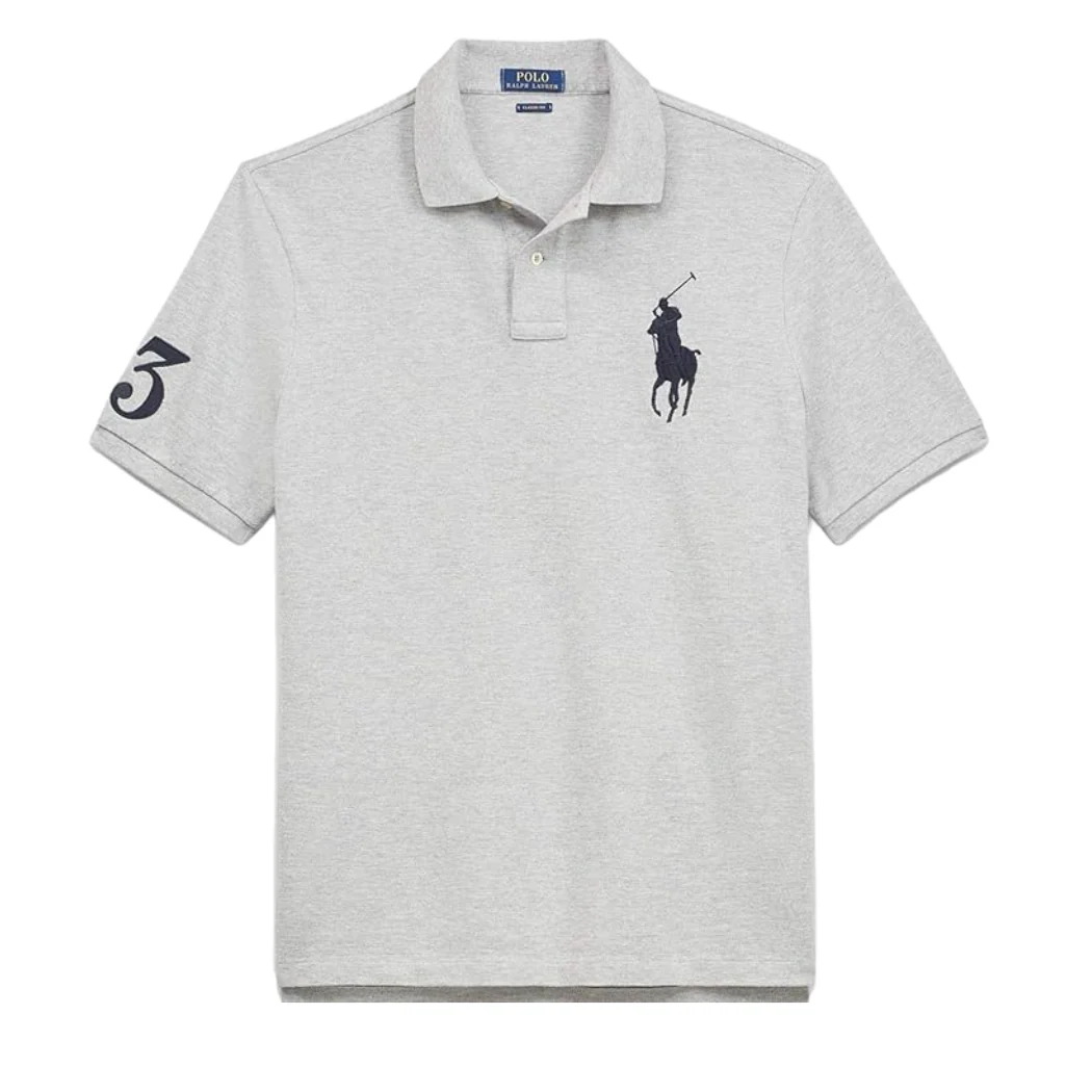 Ralph Lauren Big Pony Polo Grey T-Shirt