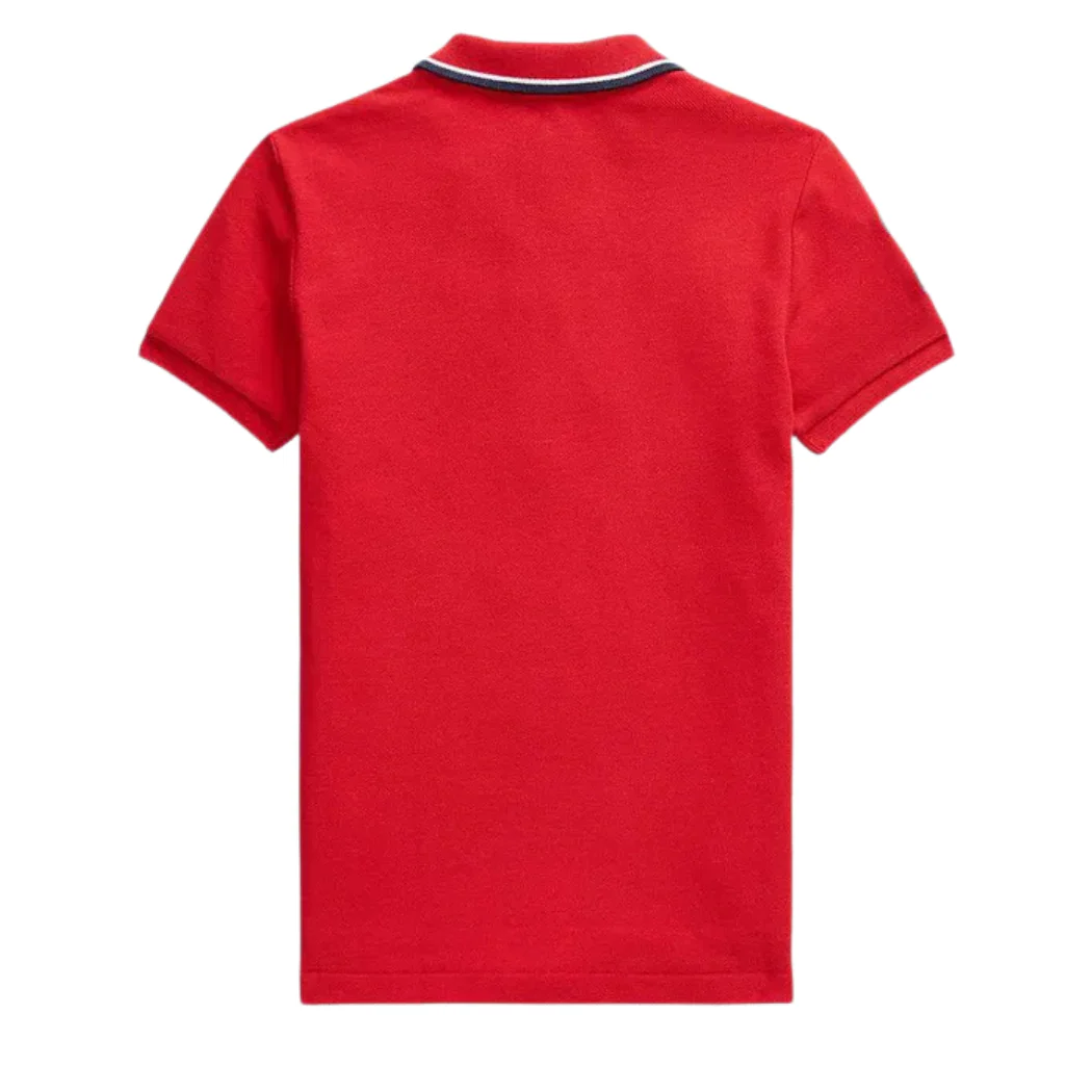 Ralph Lauren Tripple Pony Red T-Shirt - 710900614002 - Image 2