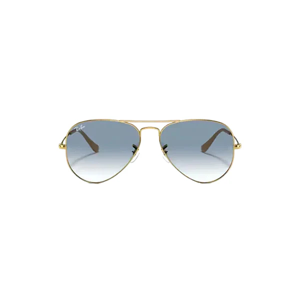 Ray-Ban Aviator Large Metal Gold Blue Gradient Sunglasses – RB3025 001/3F (58-14-135)