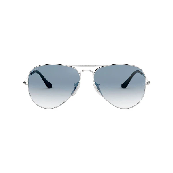 Ray-Ban Aviator Large Metal Silver Blue Gradient Sunglasses – RB3025 003/3F (62-14-140)