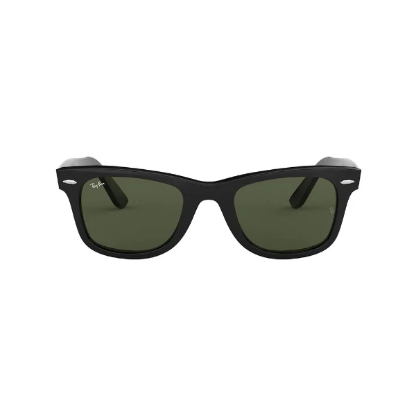 Ray-Ban Black Green Original Wayfarer Sunglasses - RB2140 901 - Image 2