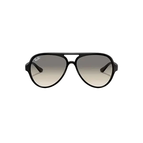 Ray-Ban Cats 5000 Black Grey Gradient Aviator Sunglasses – RB4125 601/32 (59-13-140)