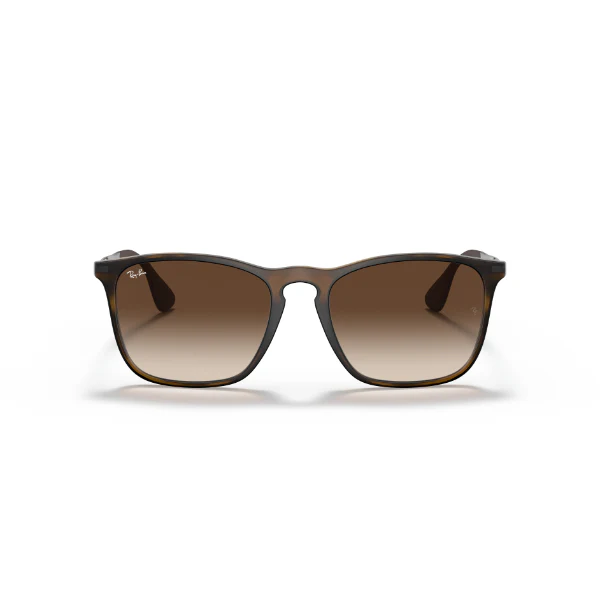 Ray-Ban Matte Havana Brown Gradient Square Sunglasses β RB4187 856/13 (54-18)