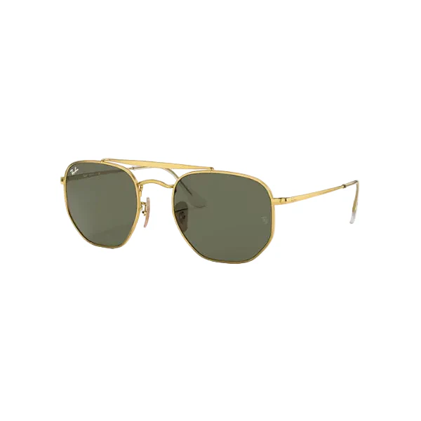 Ray-Ban Gold Green Classic Round Metal Sunglasses β RB3648 001 (54-21-145) - Image 2